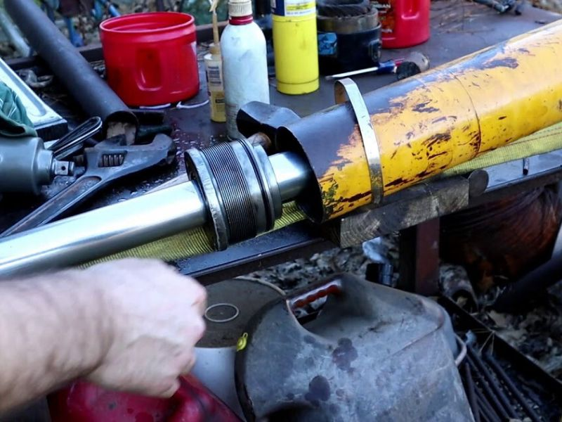 Revelare praeventionis mensurae et reparare tips ad adhæsit hydraulicarum cylindrorum!