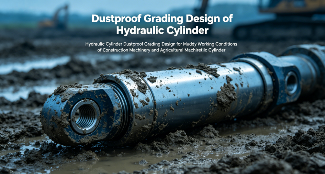Dustproof Grading Design of Hydraulic Cylinder for Muddy Construction & Agricultural Working Condition