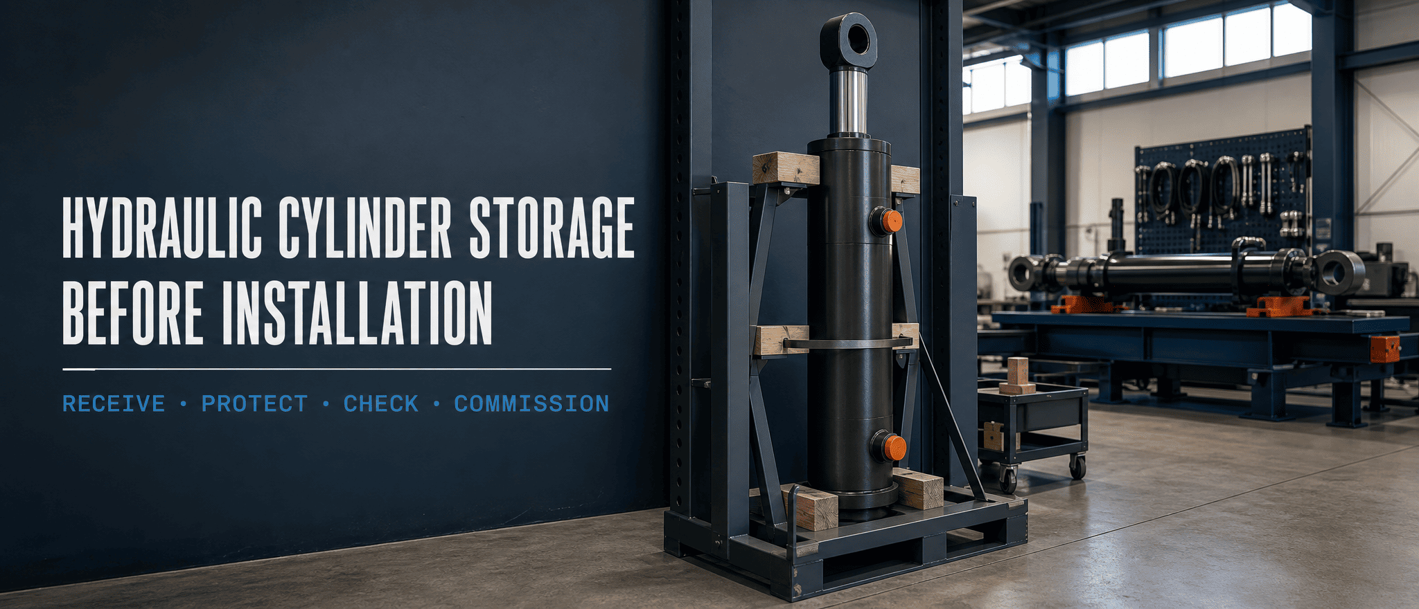 Hydraulic Cylindri repono et instruitur: OEM Libri ante Commissionis