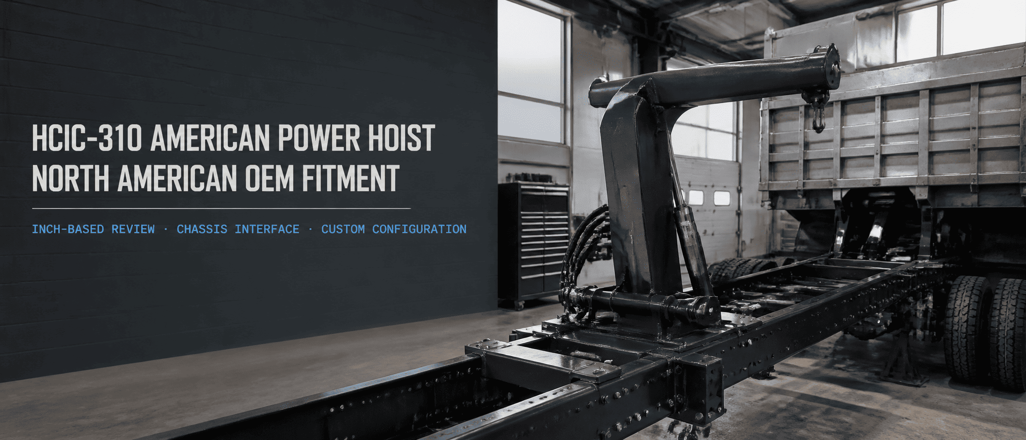 HCIC ponit Inch-Substructio Fitment in Centro Eius HCIC-310 American Power Levabit Resource