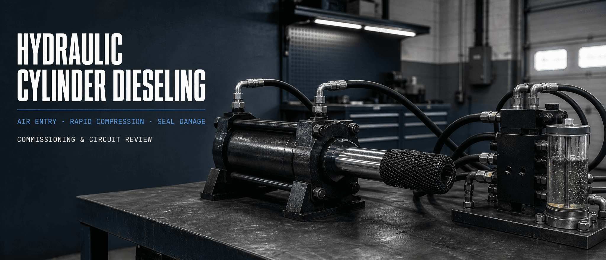 Hydraulic Cylinder Dieseling Commissio et Circuit Problema, Non Sigillum Problema