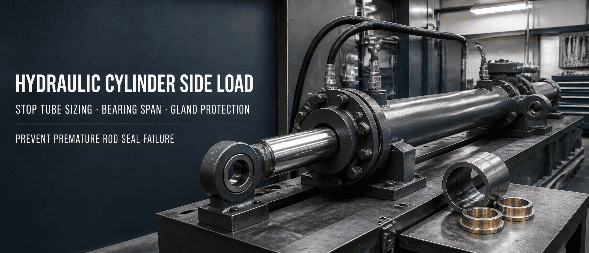 Hydraulica Cylindri Latus Lond ac Siste Tube Sizing: quomodo OEM Engineers eliminare Gland Galling et Sigillum Blowout