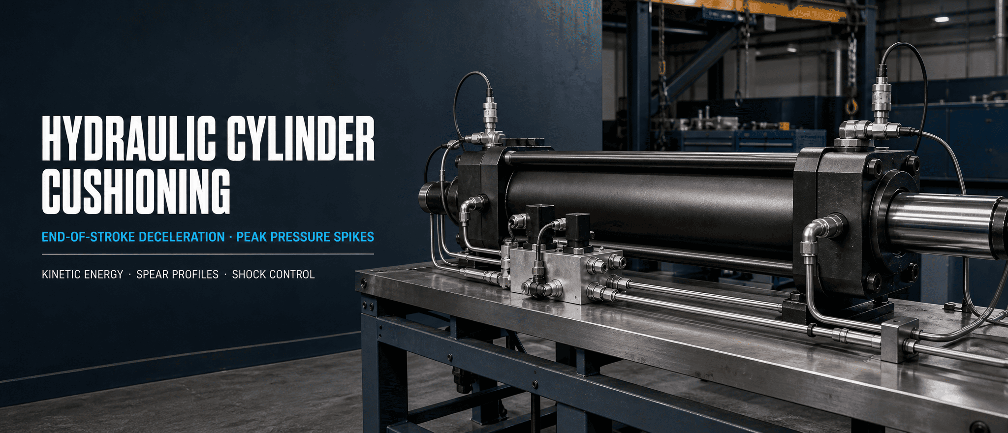 Hydraulic Cylinder Cushioning Sizing: Quomodo ad Imperium finem-of-Stroke retardationem et Impetus Spicae