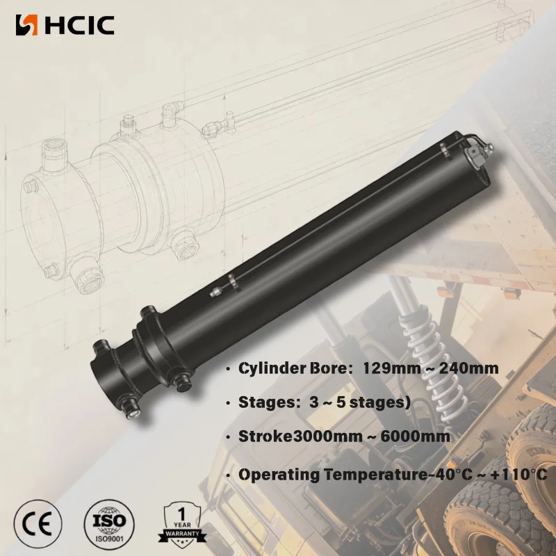 Ante Tipping Cylindrus Hydraulic