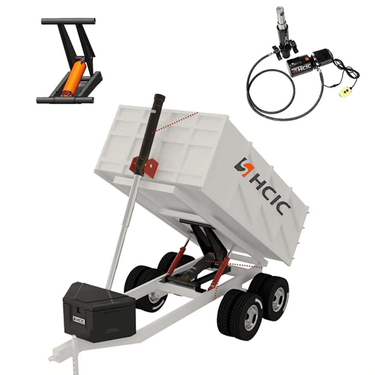 Magna Tons HSG Pressura HYDRAULICUS oleum cylindricum pro Hunter Video