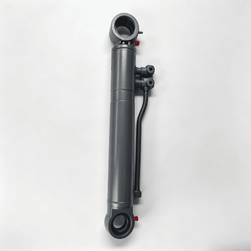 Slide HYDRAULICUS cylindrici pro Tergo Loader Purgamentum init Trucks